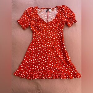 Divided H&M Floral Mini Dress